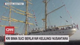 VIDEO: KRI Bima Suci Berlayar Kelilingi Nusantara