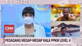 VIDEO: Pedagang Megap-megap Kala PPKM Level 4