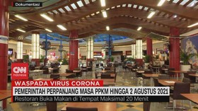 VIDEO: Pemerintah Perpanjang Masa PPKM Hingga 2 Agustus 2021