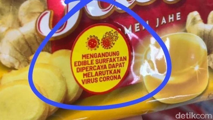 Permen Jahe Diklaim Melarutkan Virus Corona, BPOM Angkat Bicara Permen Jahe Diklaim Melarutkan Virus Corona, BPOM Angkat Bicara