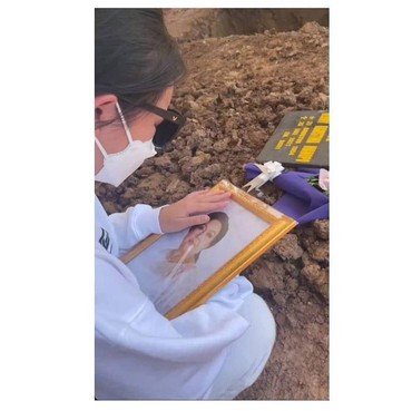 Mendiang Ibunda Ulang Tahun, Amanda Manopo Unggah Foto Makam