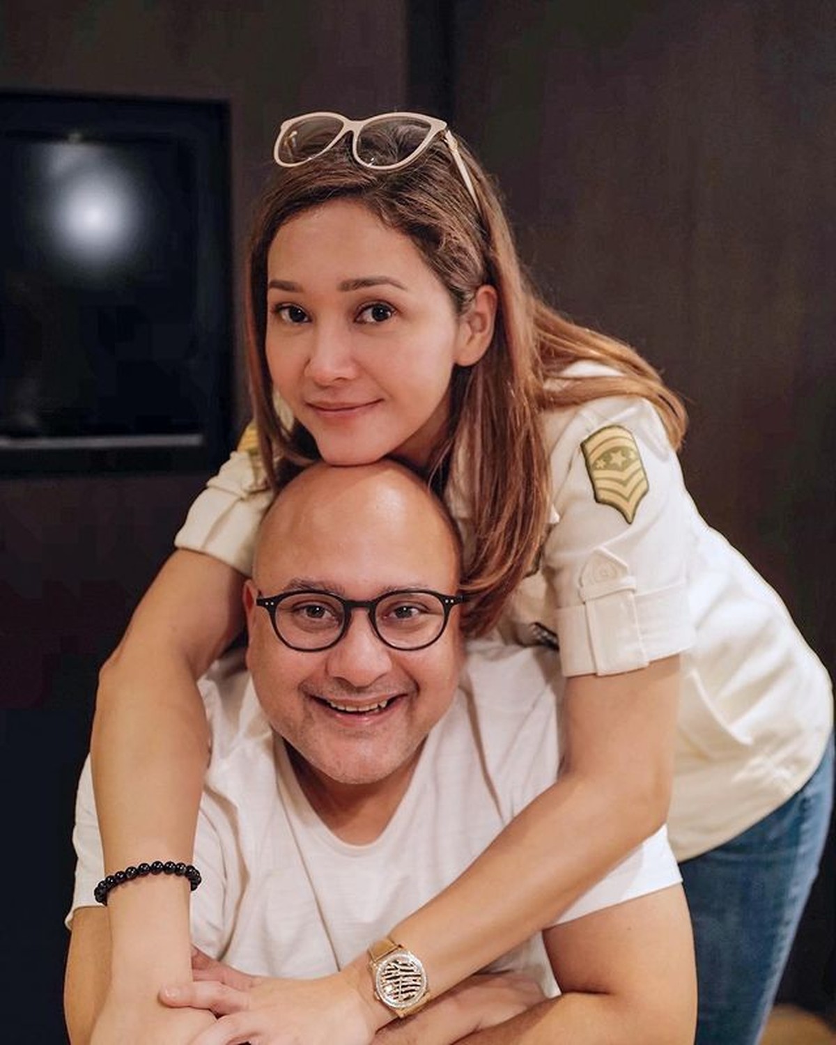 Pasangan yang menikah pada tahun 2018 ini tak ingin punya anak&period; Yuk intip momen mesra Maia dan Irwan&excl;