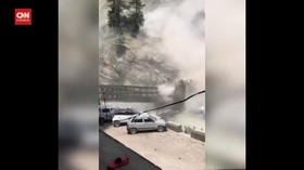VIDEO: Sembilan Orang Tewas, Tertimpa Longsor Batu di India