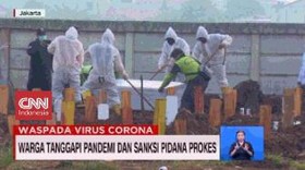 VIDEO: Warga Tanggapi Pandemi Dan Sanksi Pidana Prokes