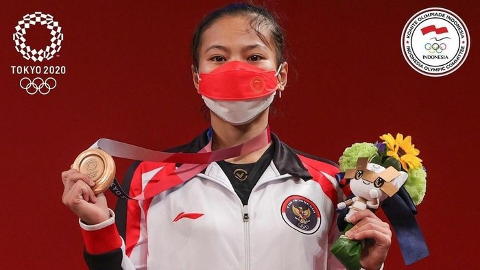 5 Fakta Windy Cantika, Weightlifter Peraih Medali Pertama Indonesia di Olimpiade Tokyo 2020