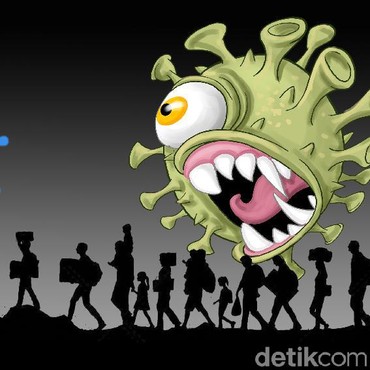 Bikin Sesak Napas, Pasien Covid-19 Keliaran Makan di Tukang Bakso Keliling