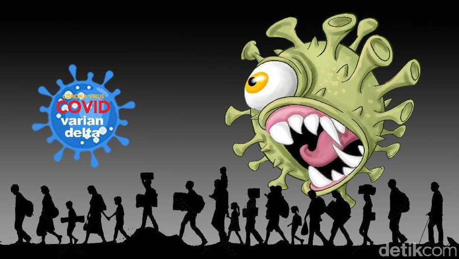 Ilustrasi Virus Corona, Covid 19 Poster
