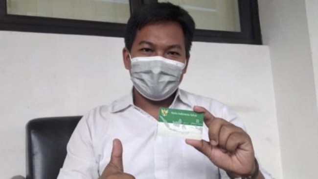 Donni Kardika, pegawai kontrak di Kapanewon Tempel, Sleman, DI Yogyakarta menceritakan pengalaman menggunakan JKN-KIS.