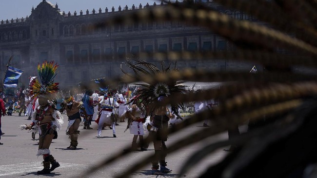 FOTO: Festival 696 Tahun Peradaban Aztec di Meksiko