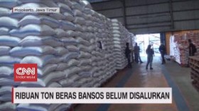 VIDEO: Ribuan Ton Beras Bansos Belum Disalurkan