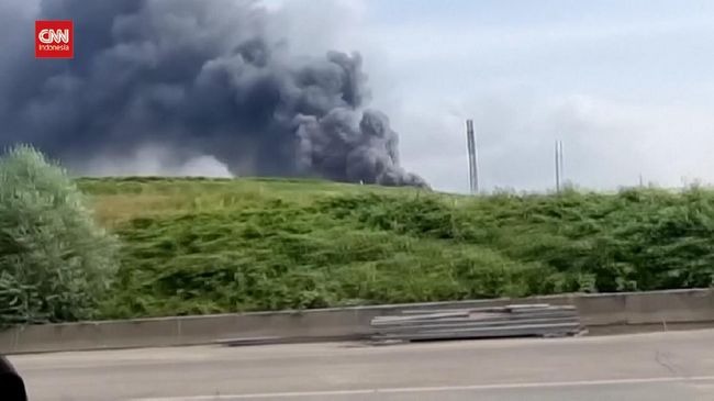 VIDEO: Ledakan Kawasan Industri di Jerman, Lima Orang Hilang