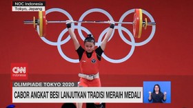 VIDEO: Tradisi Medali Angkat Besi di Olimpiade
