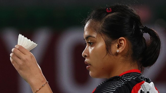 Gregoria Mariska Tunjung mengaku terkejut bertanding di depan padatnya penonton di Istora Senayan, Jakarta selama Indonesia Masters 2022.