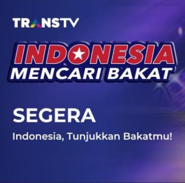 Siap-siap! Indonesia Mencari Bakat 2021 Trans TV Bakal Digelar