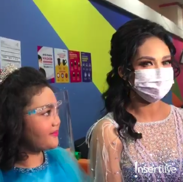 Reaksi Krisdayanti Lihat Amora Makin Berani Tampil di TV