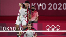 FOTO: Mimpi Medali Olimpiade Praveen/Melati Berakhir