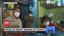 VIDEO: Razia 20 Menit Makan Ditempat