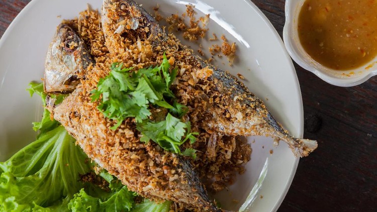 Resep Ikan Kembung Goreng Bawang Putih