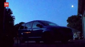 VIDEO: Momen Meteor Jatuh Sinari Langit Texas