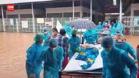 VIDEO: Banjir 'Hadang' Myanmar Perangi Covid-19