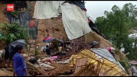 VIDEO: Longsor di Bangladesh, Enam Pengungsi Rohingya Tewas