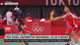 VIDEO: Tiga Wakil Badminton Indonesia Lolos 8 Besar