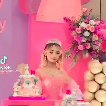 Gelar Pesta Ultah Saat PPKM, TikTokers Juy Putri Beri Penjelasan