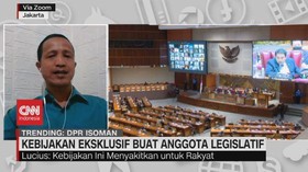 VIDEO: Kebijakan Eksklusif Buat Anggota Legislatif