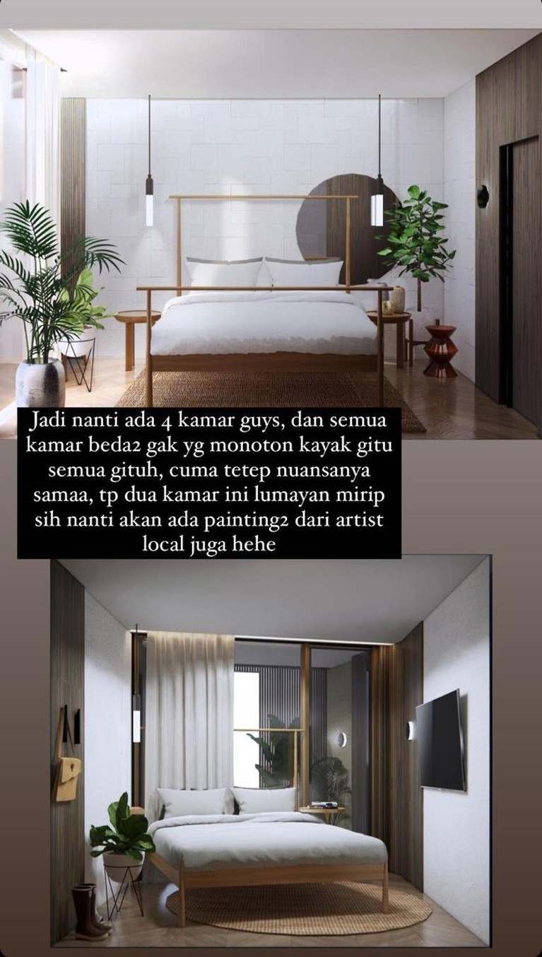 Rachel Vennya sedang membangun sebuah villa mewah di Bandung. Yuk kita intip desainnya!