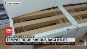 VIDEO: Tempat Tidur Kardus Bagi Atlet