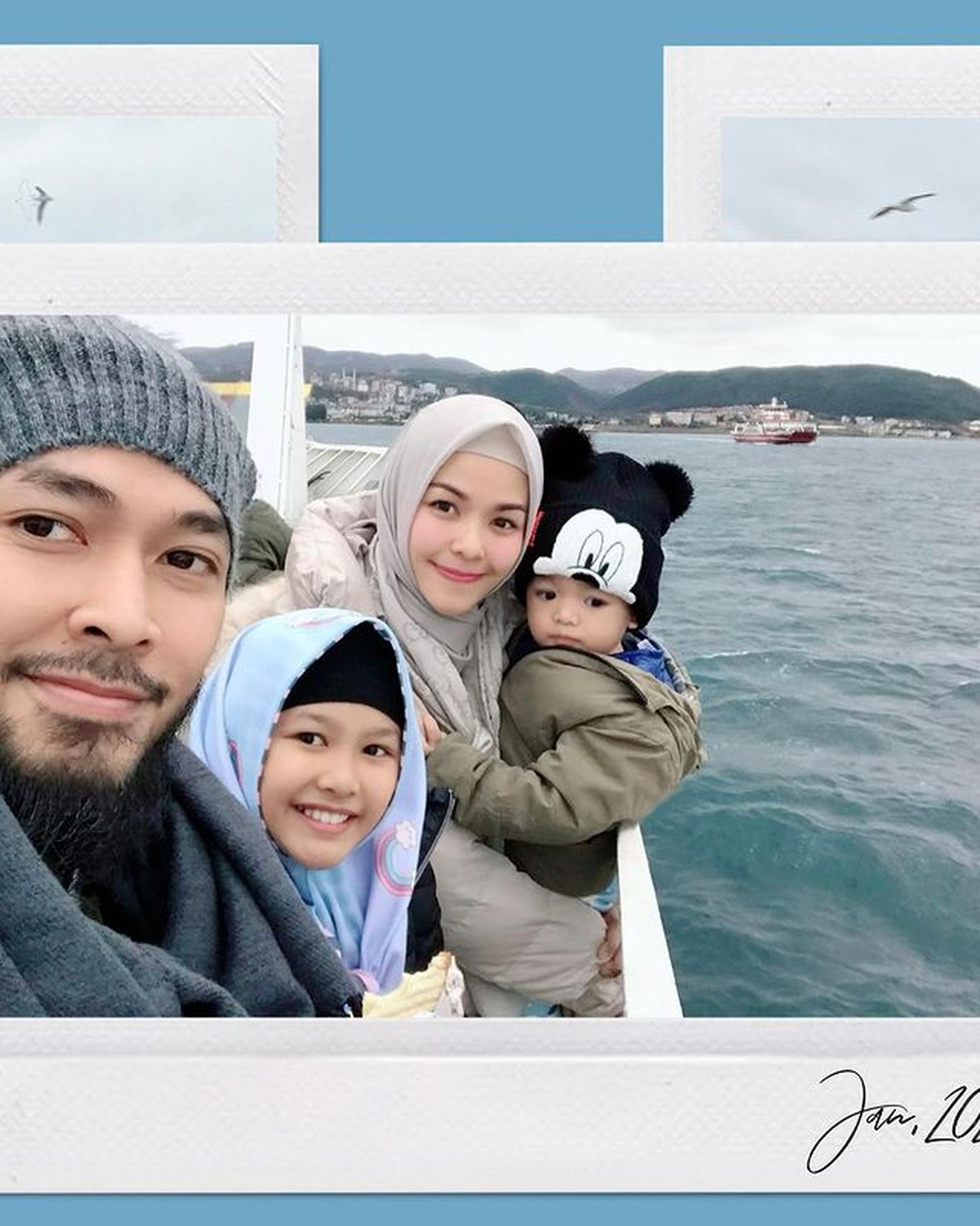 Kehidupan rumah tangga Uki eks NOAH selama ini memang jarang tersorot&period; Yuk kita intip potret harmonisnya&excl;