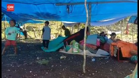 VIDEO: Takut Gempa dan Tsunami, Warga Ampana Masih Mengungsi