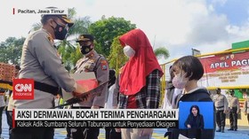 VIDEO: Aksi Baik di Masa Pandemi, Bocah Terima Penghargaan