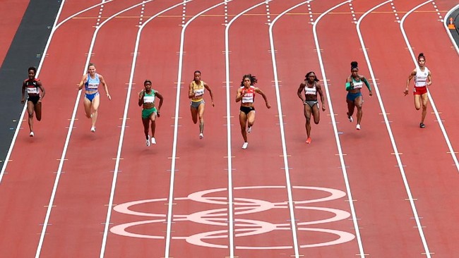 Bukan hanya risiko pandemi Covid-19, gelaran Olimpiade Tokyo pun diwarnai ancaman gelombang suhu panas.