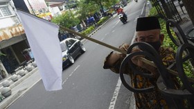 PKL Malioboro Kibarkan Bendera Putih, Minta Pelonggaran PPKM