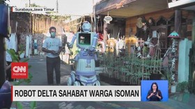 VIDEO: Robot Delta Sahabat Warga Isoman
