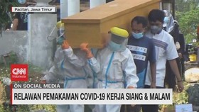VIDEO: Relawan Pemakaman Covid-19 Kerja Siang & Malam
