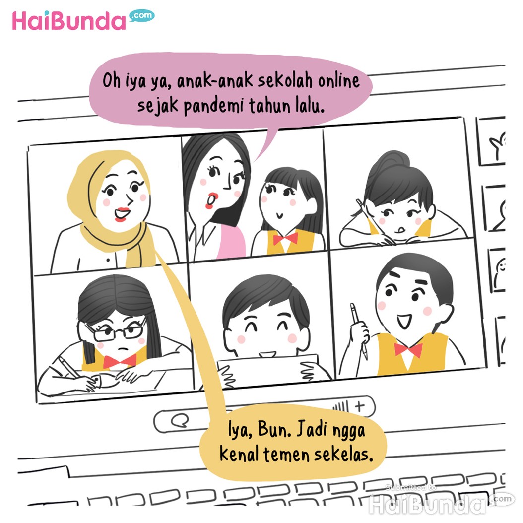 Komik: Enggak Kenal Teman Sekelas
