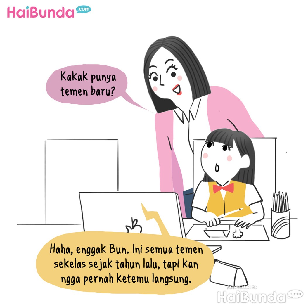 Komik: Enggak Kenal Teman Sekelas