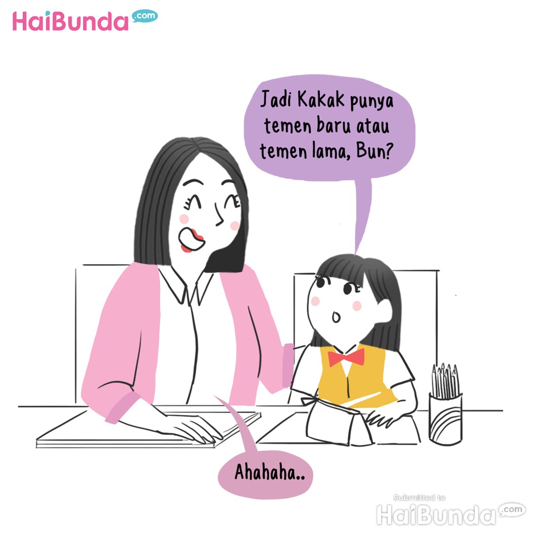 Komik: Enggak Kenal Teman Sekelas