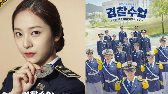 Siap Tayang, Krystal Jung Jadi Mahasiswi Kepolisian di Drama Police University