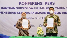 Kemnaker Terima Sejuta Data Calon Penerima BSU 2021