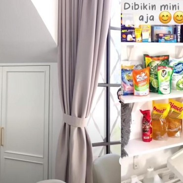 Wow, Ada Minimarket di Rumah Mewah Fitri Tropica