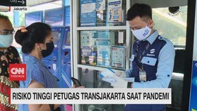 VIDEO: Risiko Tinggi Petugas Transjakarta Saat Pandemi
