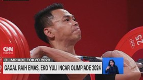 VIDEO: Gagal Raih Emas, Eko Yuli Incar Olimpiade 2024