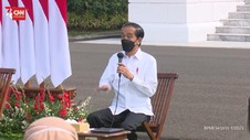 VIDEO: BOR RSDC Wisma Atlet Turun, Jokowi: Patut Disukuri