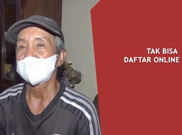 Viral Kakek di Makassar Kayuh Sepeda 15 KM Demi Vaksin