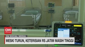 VIDEO: Meski Turun, Keterisian RS Jatim Masih Tinggi