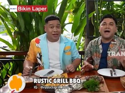Bikin Laper! Ncess Nabati Puas Makan BBQ Tomahawk yang Porsinya Gokil