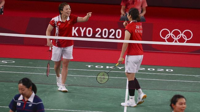Greysia/Apriyani Lawan Chen/Jia di Final Olimpiade Tokyo Ganda putri unggulan kedua asal China Chen Qingchen/Jia Yifan bakal menjadi lawan ganda Indonesia Greysia Polii/Apriyani Rahayu di final Olimpiade Tokyo 2020.